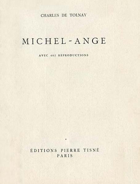 MICHEL ANGE