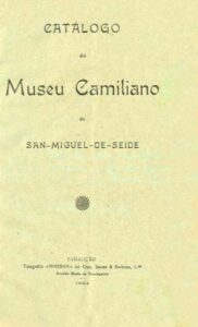 CATALOGO DO MUSEU CAMILIANO DE SAO MIGUEL DE SEIDE