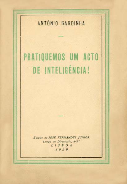 PRATIQUEMOS UM ACTO DE INTELIGENCIA