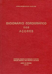 DICIONARIO COROGRAFICO DOS AÇORES