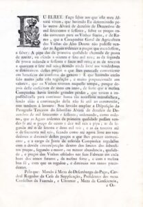 Alvara por que Vossa Magestade pelos motivos nele expressos ha por bem ampliar a