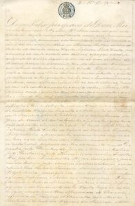 CARTA DE VENDA DE UM FORO