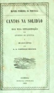 CANTOS NA SOLIDAO