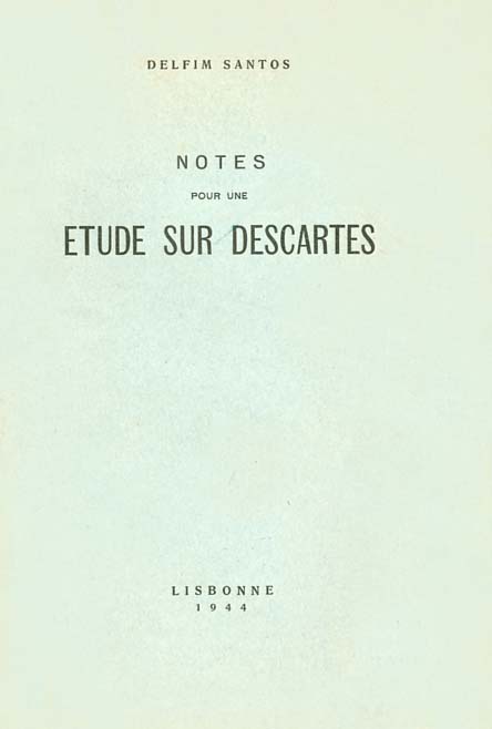 NOTES POUR UNE ETUDE SUR DESCARTES