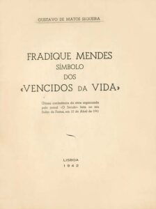 FRADIQUE MENDES SIMBOLO DOS VENCIDOS DA VIDA