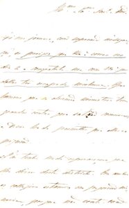 CARTA DATADA DE VIANA A 9 DE NOVEMBRO