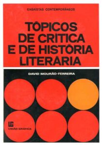 TOPICOS DE CRITICA E DE HISTORIA LITERARIA