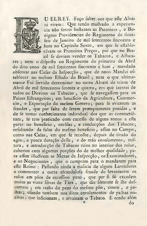 Alvara por que Vossa Magestade pelos motivos nele declarados e servido ampliar a