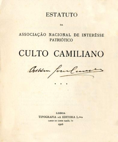 ESTATUTO ASSOCIAÇAO NACIONAL DE INTERESSE PATRIOTICO CULTO CAMILIANO