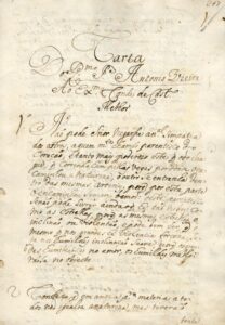 Carta do Reverendissimo Padre Antonio Vieira Ao Exelentíssimo Conde de Castelo Melhor