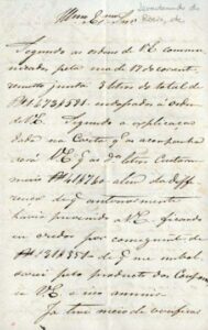CARTA DATADA: 1846/06/21 (Lisboa)