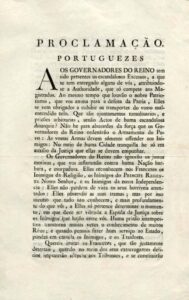 PROCLAMAÇAO PORTUGUEZES. AOS GOVERNADORES DO REINO tem sido presentes os escandalosos Excess