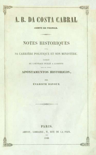 A. B. DA COSTA CABRAL