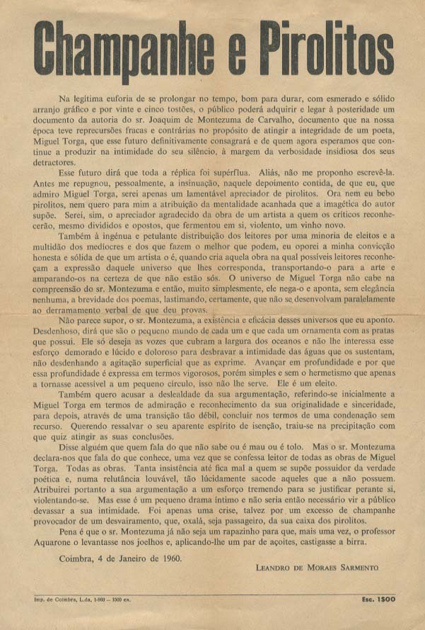 CHAMPANHE E PIROLITOS