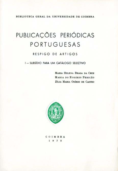 PUBLICAÇOES PERIODICAS PORTUGUESAS