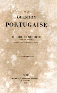 DE LA QUESTION PORTUGAISE