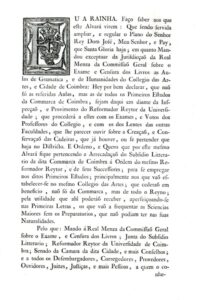 Alvara por que Vossa Magestade ampliando o Plano que mandou exceptuar da Jurisdi