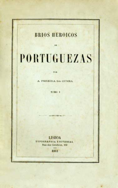BRIOS HEROICOS DE PORTUGUESAS