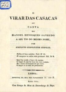 VIRAR DAS CASACAS OU CARTA DE MANUEL HENRIQUES SANHUDO A SEU TIO DO MESMO NOME