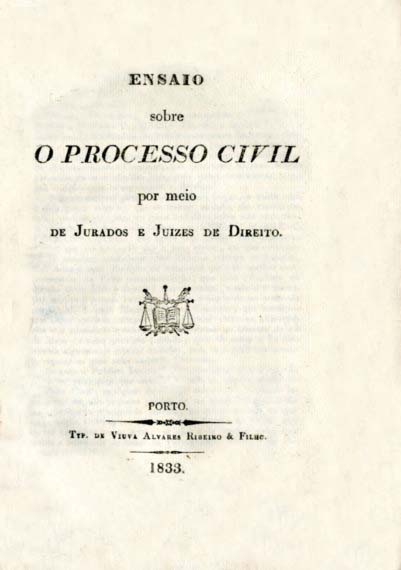 ENSAIO SOBRE O PROCESSO CIVIL POR MEIO DE JURADOS E JUIZES DE DIREITO