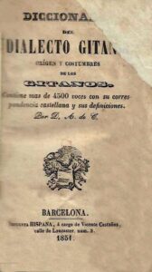 DICCIONARIO DEL DIALECTO GITANO