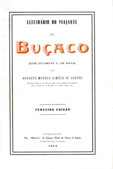 ELUCIDARIO DO VIAJANTE NO BUSSACO