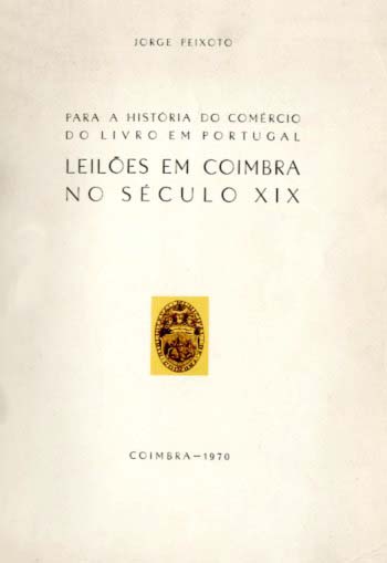PARA A HISTORIA DO COMERCIO DO LIVRO EM PORTUGAL
