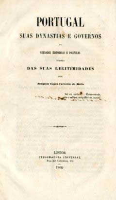 PORTUGAL SUAS DINASTIAS E GOVERNOS