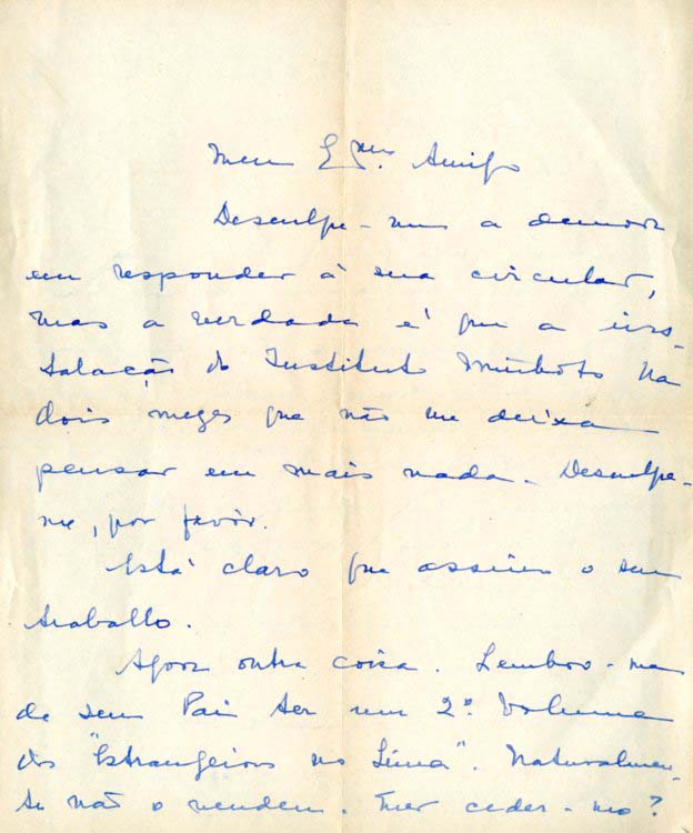 CARTA datada de 16-12-943