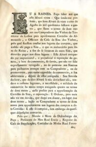 Alvara por que Vossa Magestade ha por bem declarar e reformar o de mil quinhento