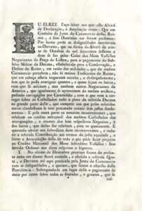 Alvara por que Vossa Magestade ha por bem entender em termos habeis declarar res