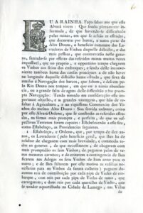 Alvara por que Vossa Magestade em beneficio da Agricultura das Vinhas do Alto Do