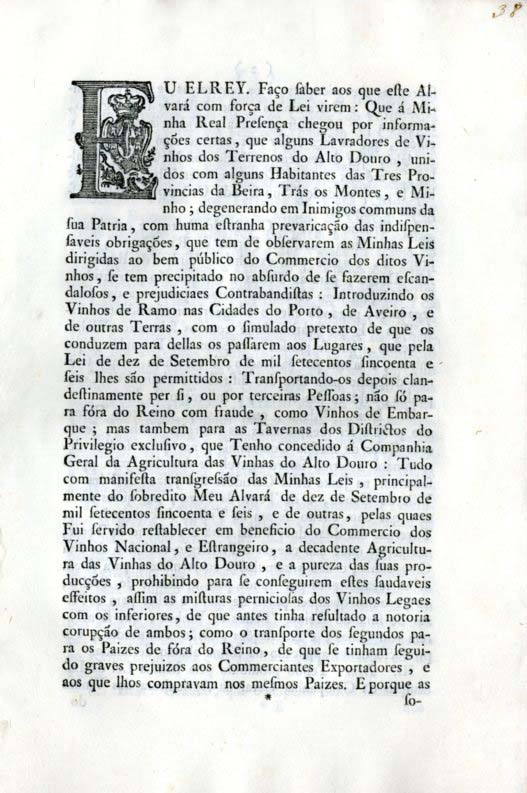 Alvara com força de Lei por que Vossa Magestade e servido obviar aos descaminhos