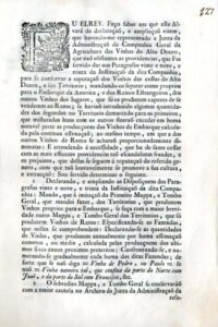 Alvara porque Vossa Magestade e servido declarar e ampliar as Disposiçoes dos Pa