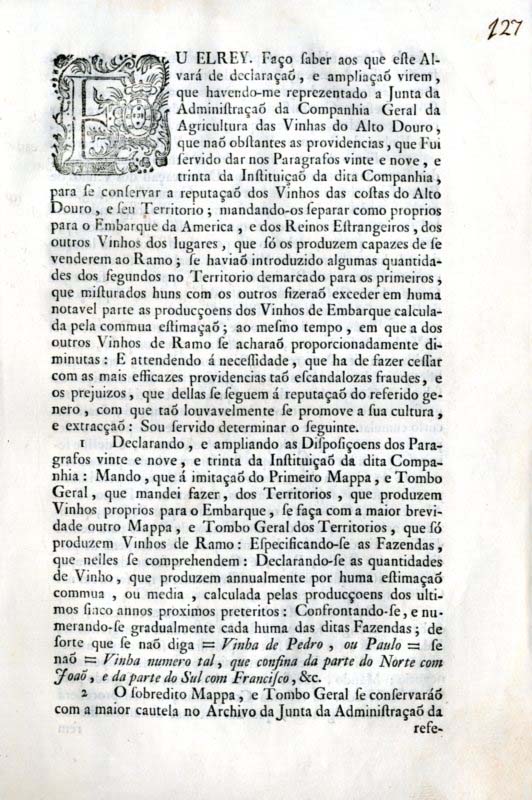 Alvara porque Vossa Magestade e servido declarar e ampliar as Disposiçoes dos Pa