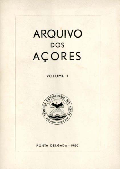 ARQUIVO DOS AÇORES