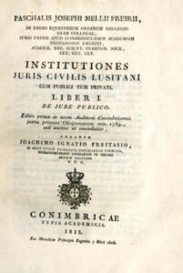 INSTITUTIONES JURIS CIVILIS LUSITANI