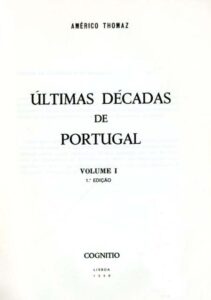 ULTIMAS DECADAS DE PORTUGAL