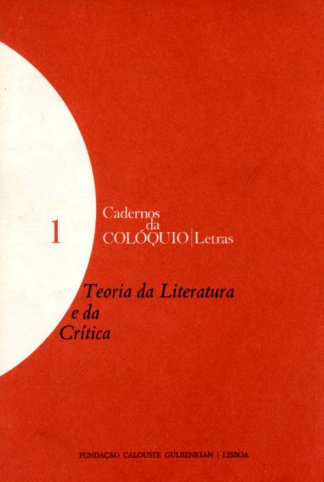 CADERNOS DA COLOQUIO LETRAS