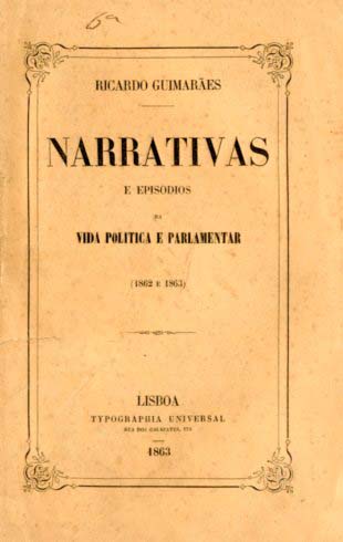 NARRATIVAS E EPISODIOS DA VIDA POLITICA E PARLAMENTAR