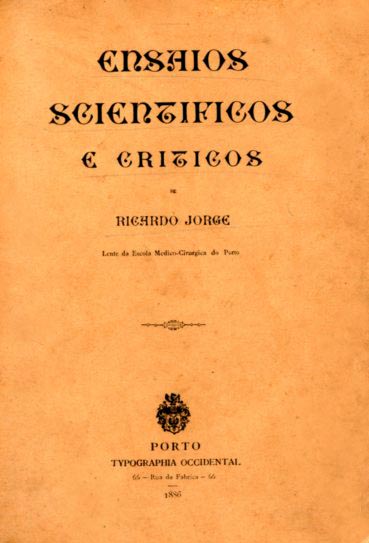 ENSAIOS CIENTIFICOS E CRITICOS