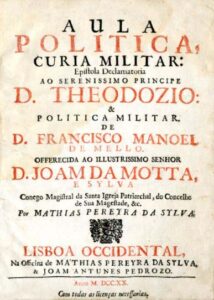 AULA POLITICA CURIA MILITAR / POLITICA MILITAR EN AVISOS DE GENERALES