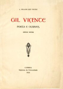 GIL VICENTE POETA E OURIVES