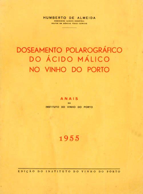 DOSEAMENTO POLAROGRAFICO DO ACIDO MALICO NO VINHO DO PORTO
