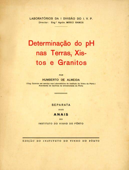 DETERMINAÇAO DO pH NAS TERRAS XISTOS E GRANITOS