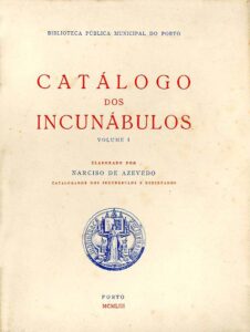 CATALOGO DOS INCUNABULOS