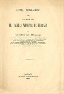 ESBOÇO BIOGRAFICO DO EXCELENTISSIMO SENHOR DR. JACQUES WLADIMIR DE BEDRIAGA