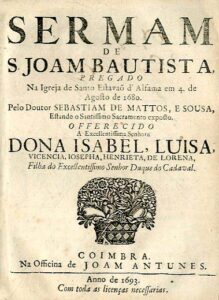 SERMAO DE SAO JOAO BATISTA