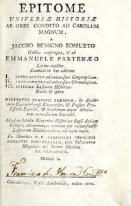 EPITOME UNIVERSAE HISTORIAE