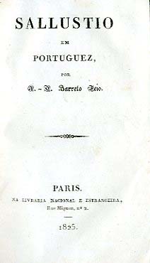 SALUSTIO EM PORTUGUES